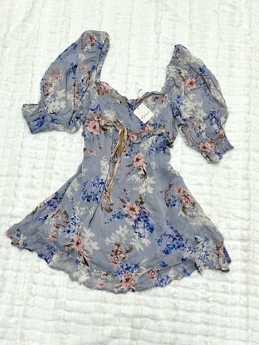 Free People - Marney Mini Floral Flowy Dress size M